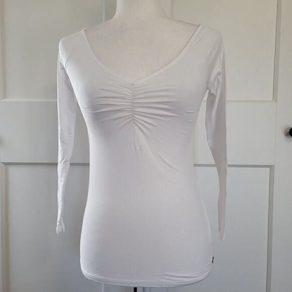 n:PHILANTHROPY Harriet ruched long sleeve top - Picture 6 of 10